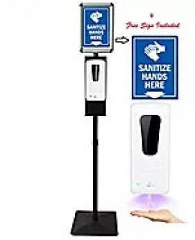 Sanitize Floor Stand Station