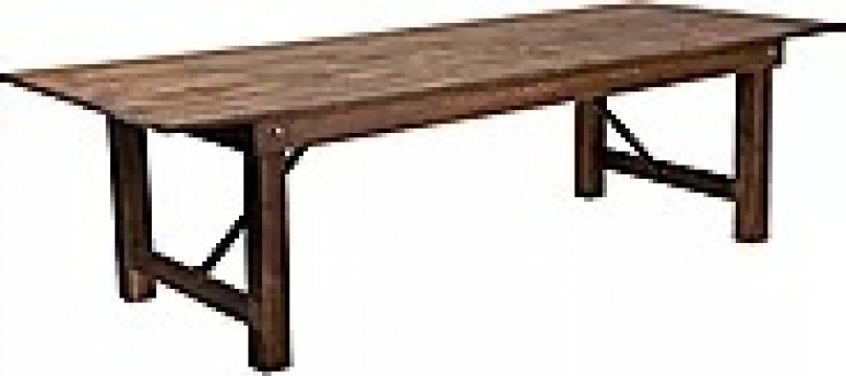 8x40 Solid Pine Rustic Table