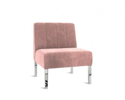 Hayworth Chair – Dusty Rose or Sapphire