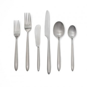 Modern Brushed Stainless Flatware