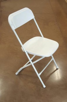 White Padded Chair
