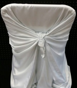 Universal Chair Cover White