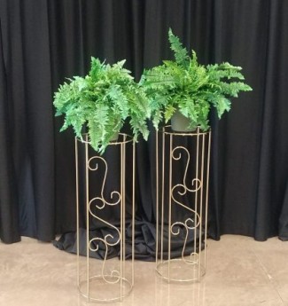 Brass Flower Stand (pair)