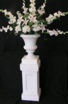 Grecian Pedestal w/Urn (pair)