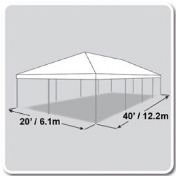 20' x 40' Canopy Conversion
