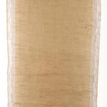 Aisle Runner Burlap with Lace