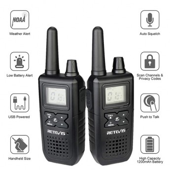 Retevis Two Way Radios Base Charger Rental