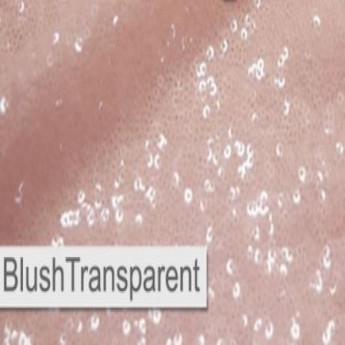 Blush Transparent Glitz Gats