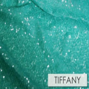 Tiffany Aqua Green Glitz Gatsby Chevron Sequin Specialty Linen Round Rectangular Banquet Overlay