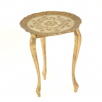 McKinley Gold Side Table