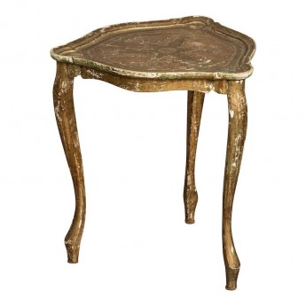 Marchesa Gold Side Table
