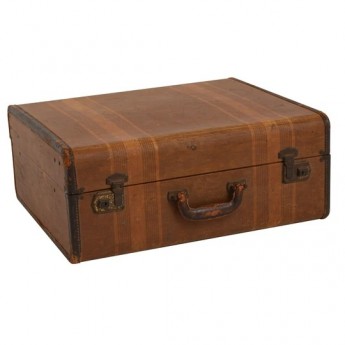 Stanton Striped Suitcase
