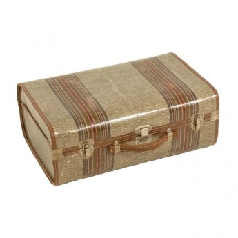 TODD STRIPED SUITCASE