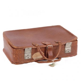 REESE LEATHER SUITCASE
