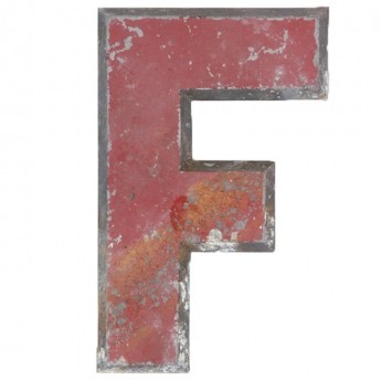 Fowler Letter “F”