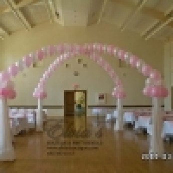 Hall decorations - Pink Theme 7