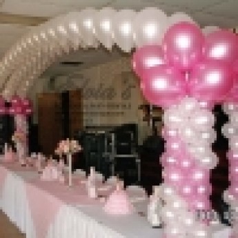Hall decorations - Pink Theme 16