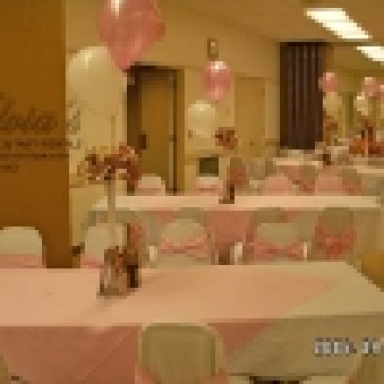 Hall decorations - Pink Theme 23