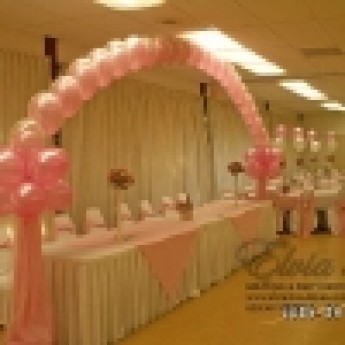Hall decorations - Pink Theme 27