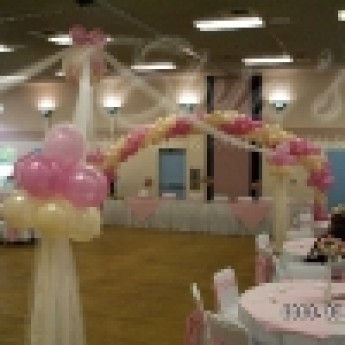 Hall decorations - Pink Theme 48