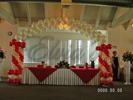 Hall decorations - Red Theme 23