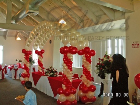 Hall decorations - Red Theme 24