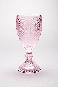 Vintage Goblet, Pink, 11 oz