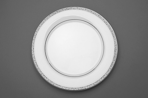 Paradise Silver Plate, Entree, 10.25