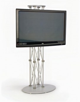 60” Monitor On Stand