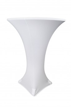 White Spandex – 30” Round Cocktail Table