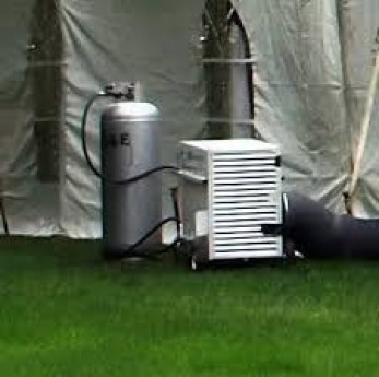 Tent Heater with propane tank