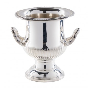 Silver Champagne Bucket And Tray