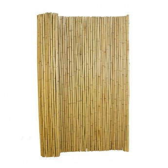 4' Mahogany Bamboo Fence Rental