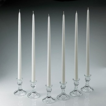 White 18' Candles