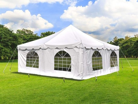 20' x 20' White canopy (including set-up)