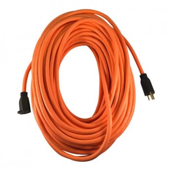 50' Orange 14/3 AC Power Cable Rental