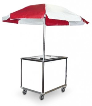 Electric Ice Cream Cart (Vinyl Umbrella Not Included)