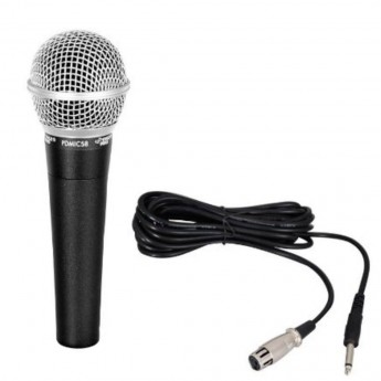 Pyle Pro PDMIC58 Professional Moving Coil Dynamic Cardioid Unidirectional Vocal Handheld Microphone
