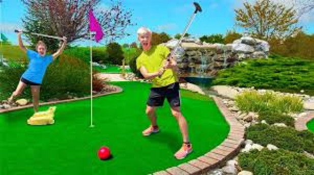 Basic Mini Golf Challenge Hole #3 Game Package