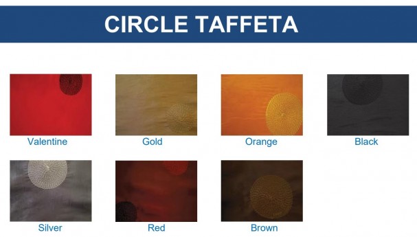 Linen - Circle Taffeta