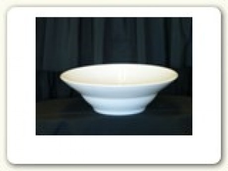 Ceramic Bowl; rimmed, family style 12.5