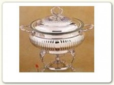 Chafing Dishes; Silver