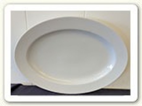 Ceramic Platter; 15