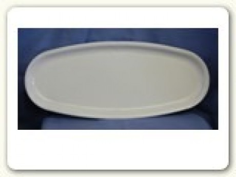 Melamine Platter; White 24