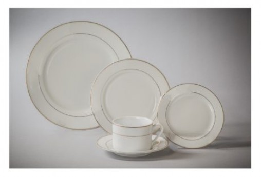 DOUBLE GOLD BANDS, DINNERWARE