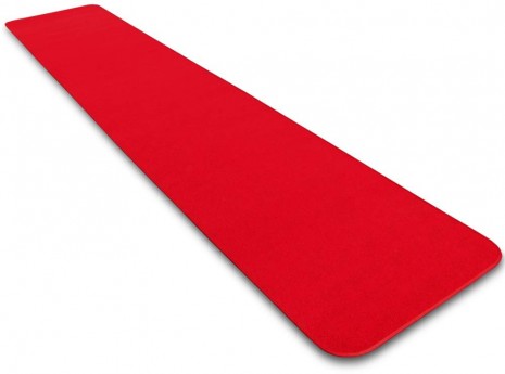 Carpet runner - red 3'x25' (Other sizes available upon request)