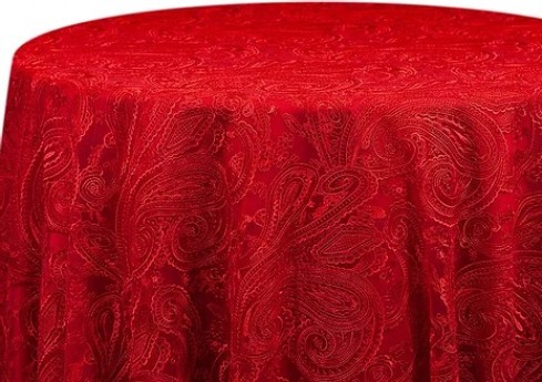 Paisley Lace - Red