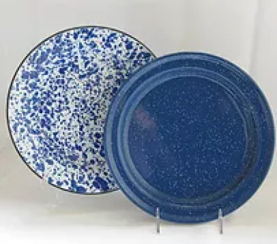 Blue or White Spatterware