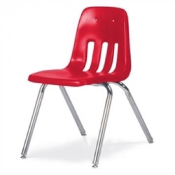 Chrome Frame (Red) Childrens Chair