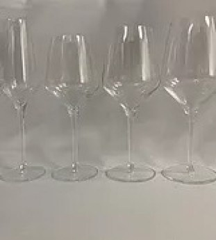 Prism Crystal Wine Glass